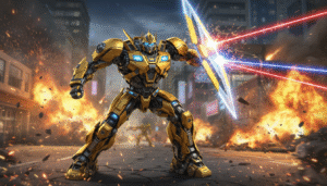 Yapay Zeka Film Karakterleri Oluşturma Promptu Örnek Robot Resimleri